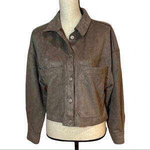 Truth By Republic Faux Suede Jacket Sz-S